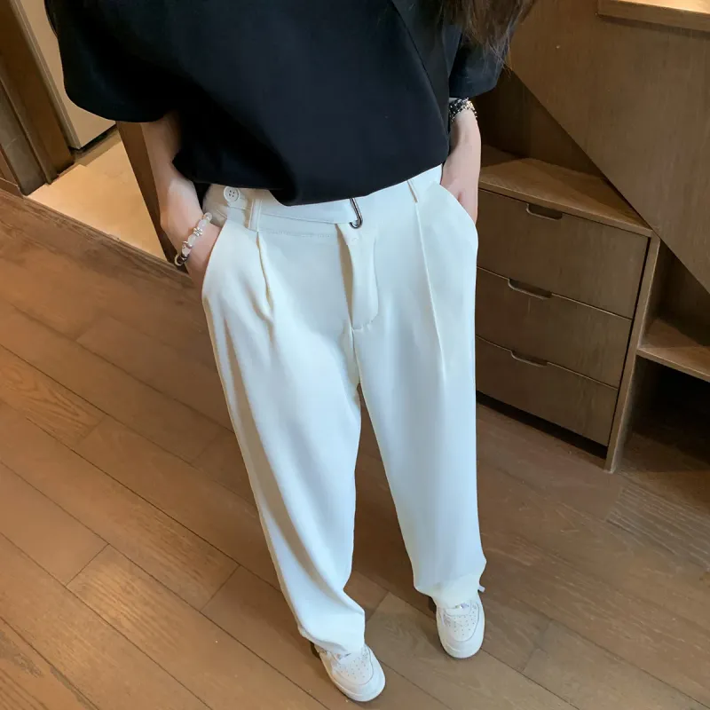 RASHOMONG Casual Pants Unisex-16
