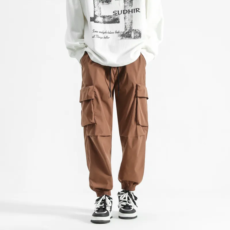 RASHOMONG Cargo Pants Unisex-5