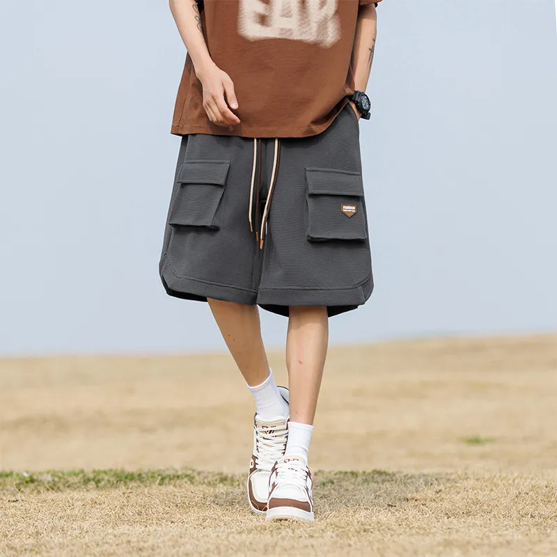RASHOMONG Casual Shorts Unisex-21