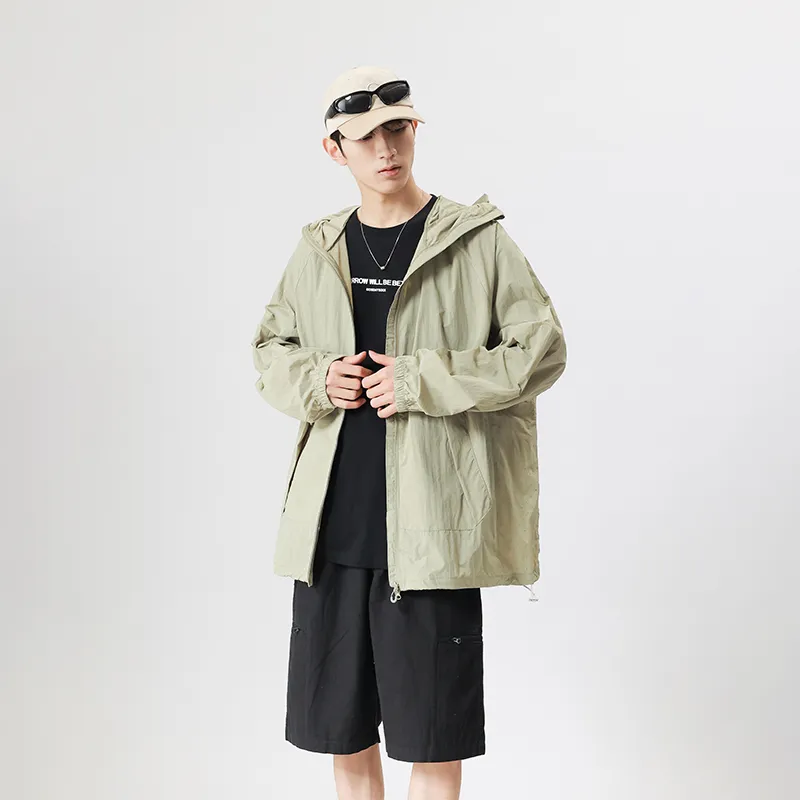 RASHOMONG Reflective With High Visibility Detachable Sun Protection Clothing Unisex-20
