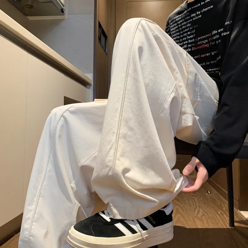 RASHOMONG Casual Pants Unisex-7