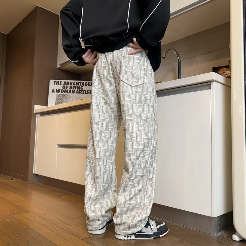 RASHOMONG Casual Pants Unisex-4