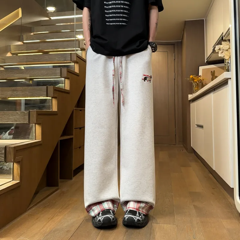 RASHOMONG Casual Pants Unisex-6