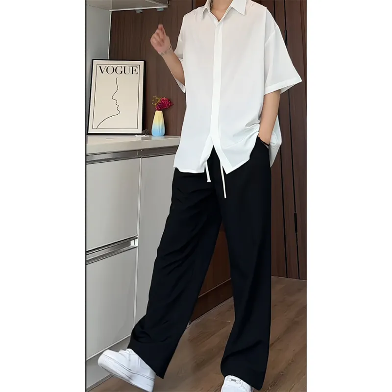RASHOMONG Shirt Matching Set Unisex-2