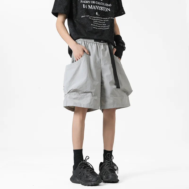 RASHOMONG Cargo Shorts Unisex-7