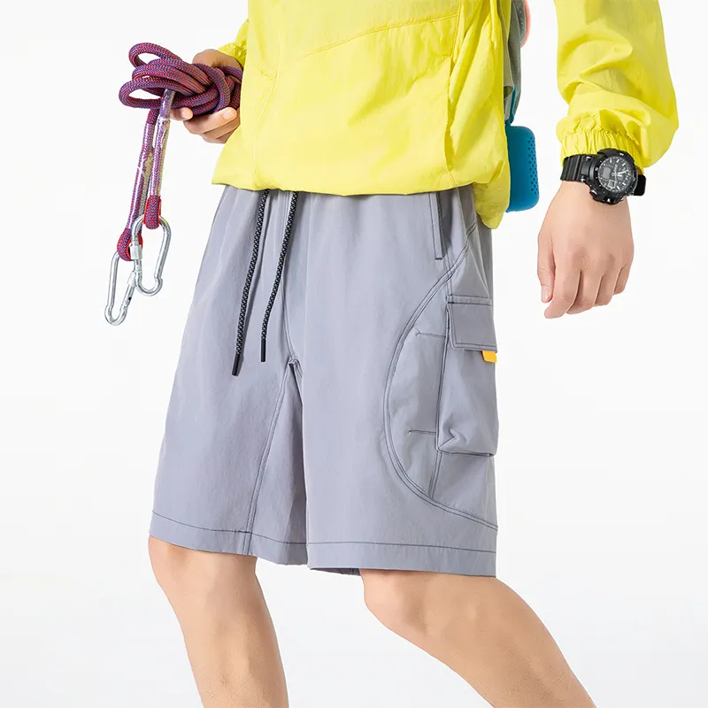 RASHOMONG Casual Shorts Unisex-14