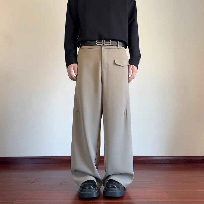 RASHOMONG Casual Pants Unisex-8