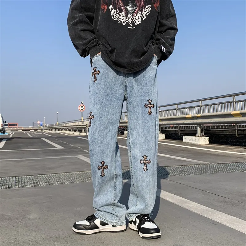 RASHOMONG Jeans Unisex-12