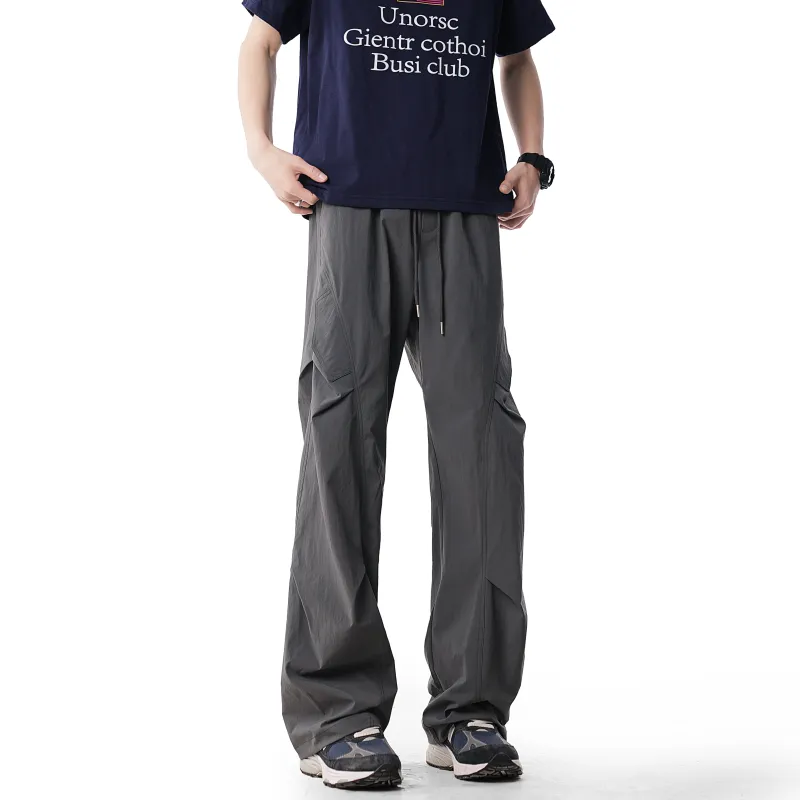 RASHOMONG Casual Pants Unisex-11