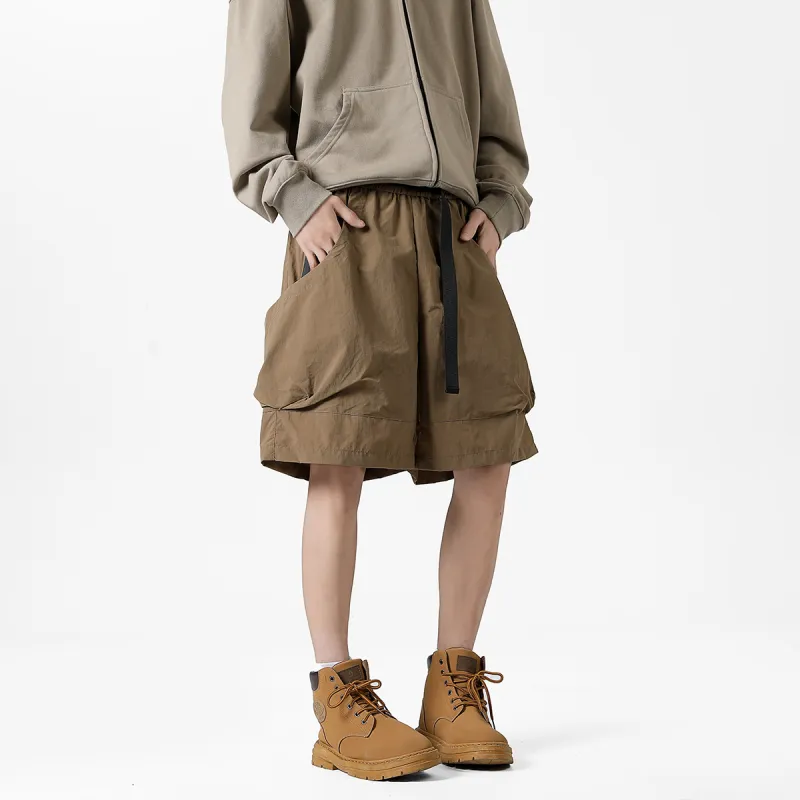 RASHOMONG Cargo Shorts Unisex-13