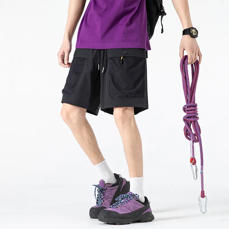 RASHOMONG Casual Shorts Unisex-4