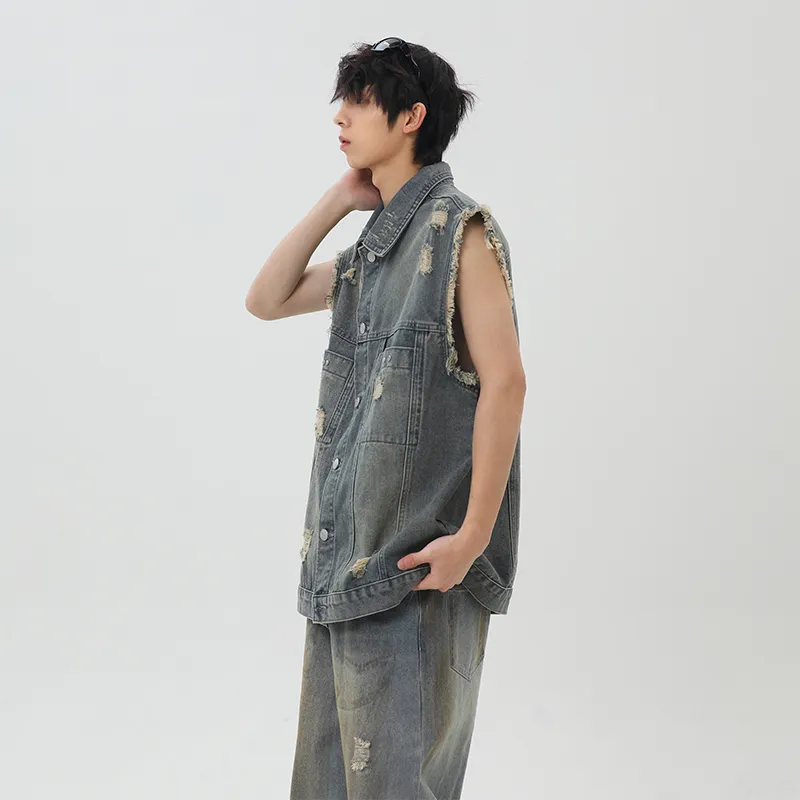 RASHOMONG Vests Unisex-7
