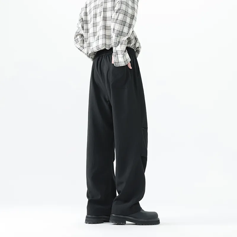 RASHOMONG Casual Pants Unisex-1