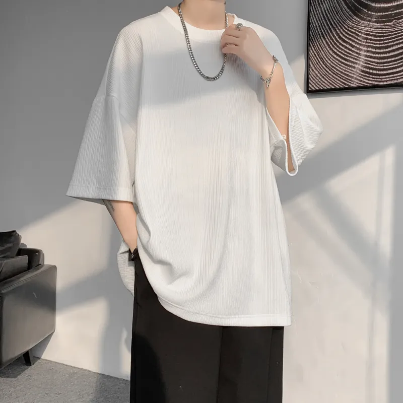 TESTUNG Fashion Minimalist Style T Shirt Unisex-1