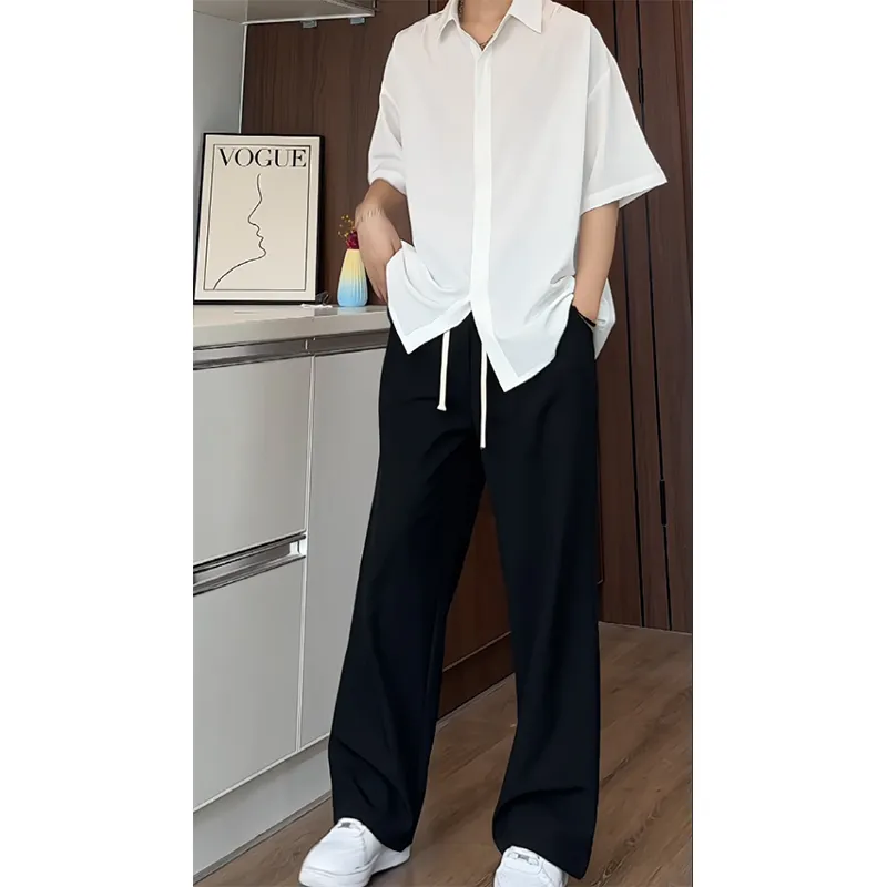 RASHOMONG Shirt Matching Set Unisex-4