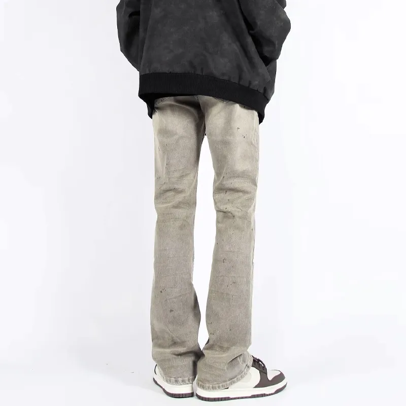 RASHOMONG Jeans Unisex Gray-5