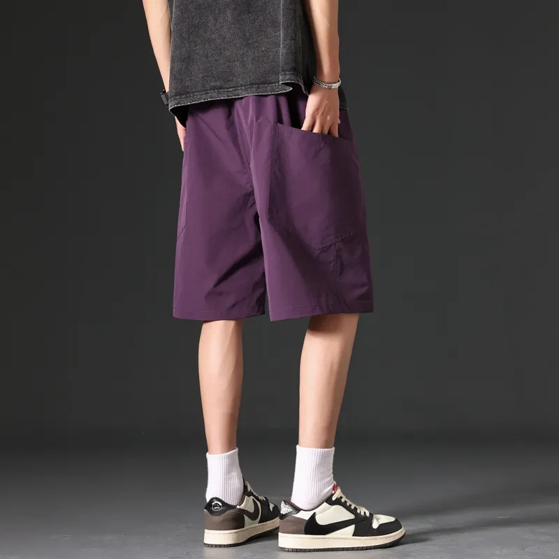 RASHOMONG Casual Shorts Unisex-3
