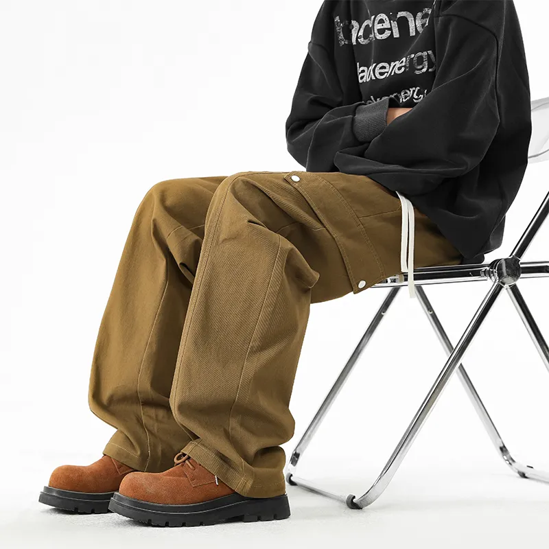 RASHOMONG Cargo Pants Unisex-23