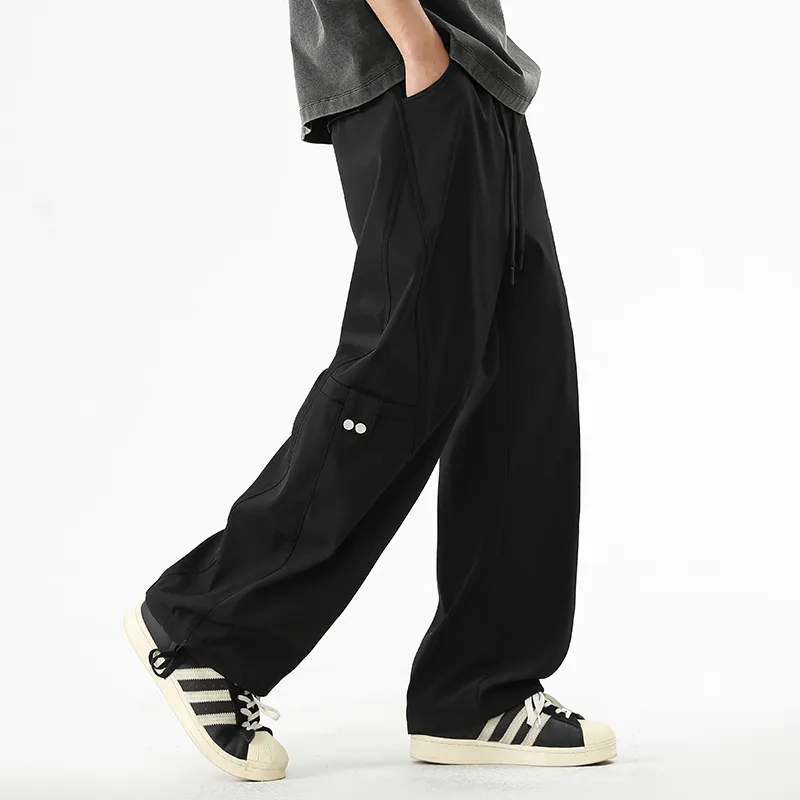 RASHOMONG Cargo Pants Unisex-5