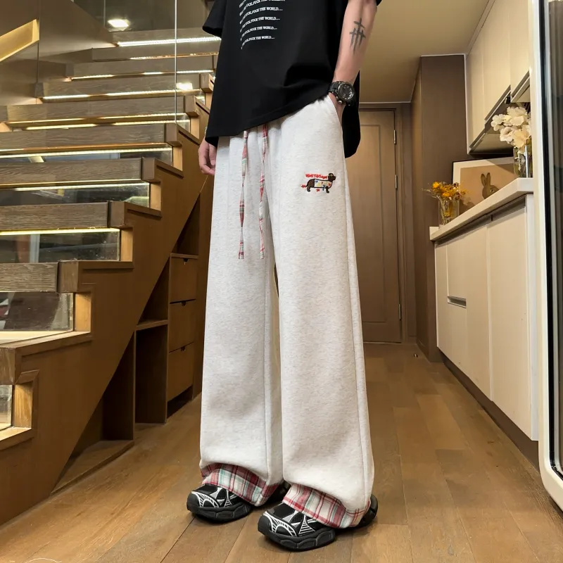 RASHOMONG Casual Pants Unisex-8