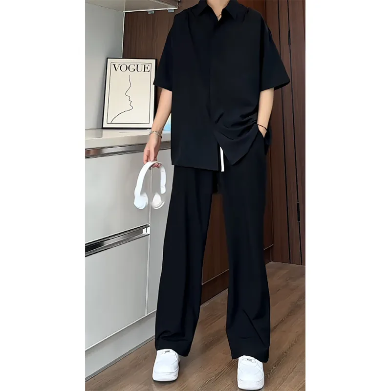 RASHOMONG Shirt Matching Set Unisex-8
