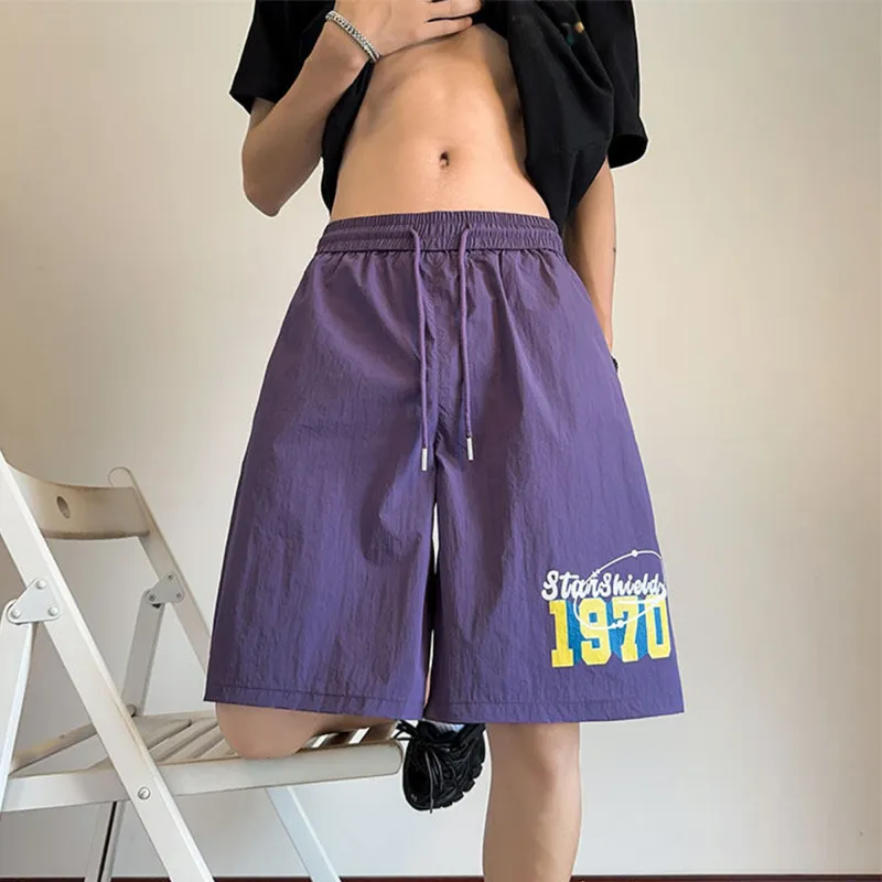 RASHOMONG Casual Shorts Unisex-16