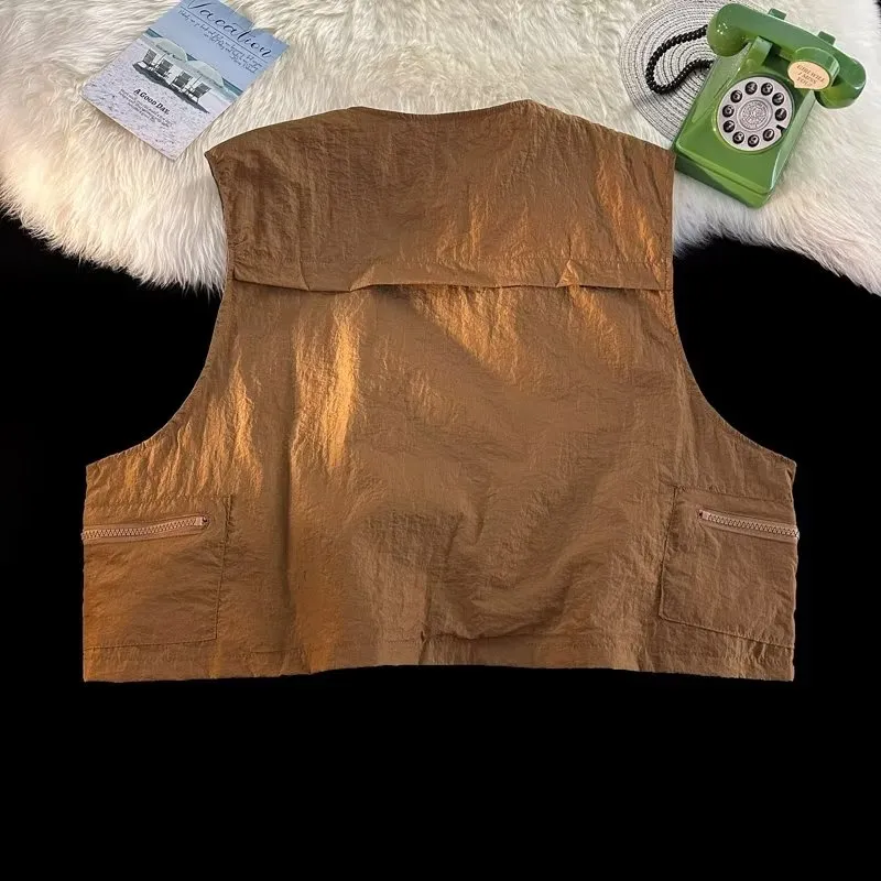RASHOMONG Vests Unisex-7