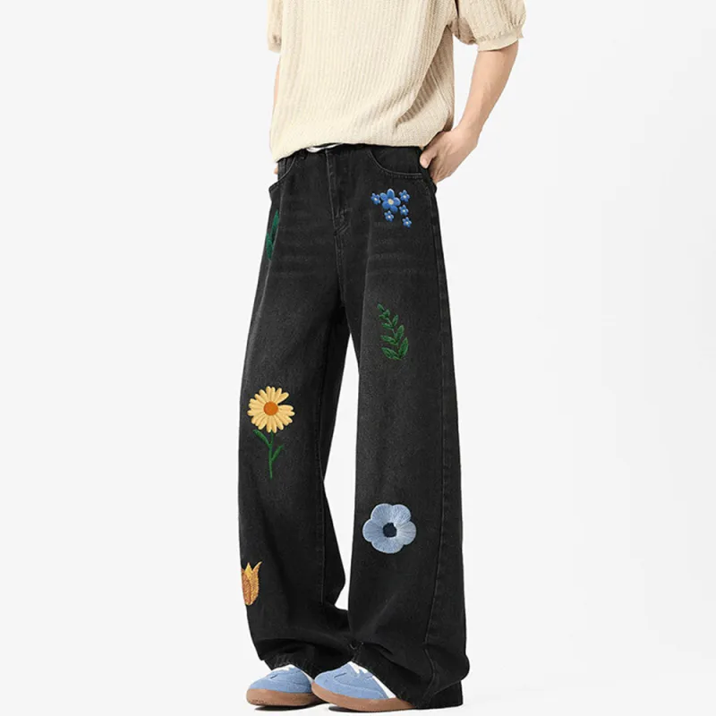RASHOMONG Jeans Unisex-4