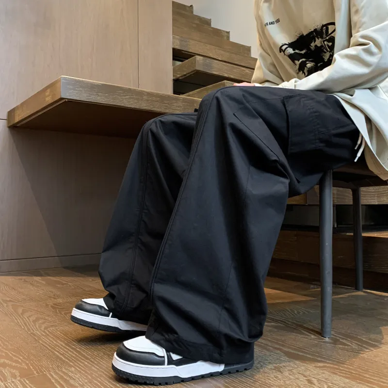 RASHOMONG Casual Pants Unisex-15