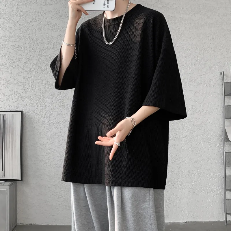 TESTUNG Fashion Minimalist Style T Shirt Unisex-13