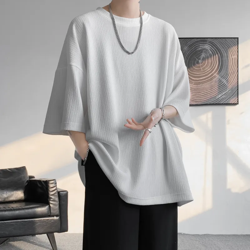TESTUNG Fashion Minimalist Style T Shirt Unisex-5