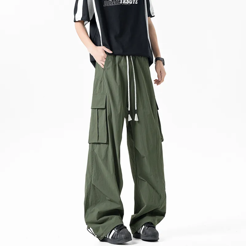 RASHOMONG Casual Pants Unisex-13