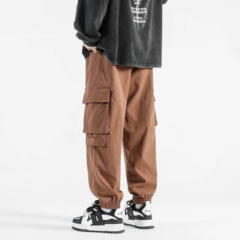 RASHOMONG Cargo Pants Unisex-4
