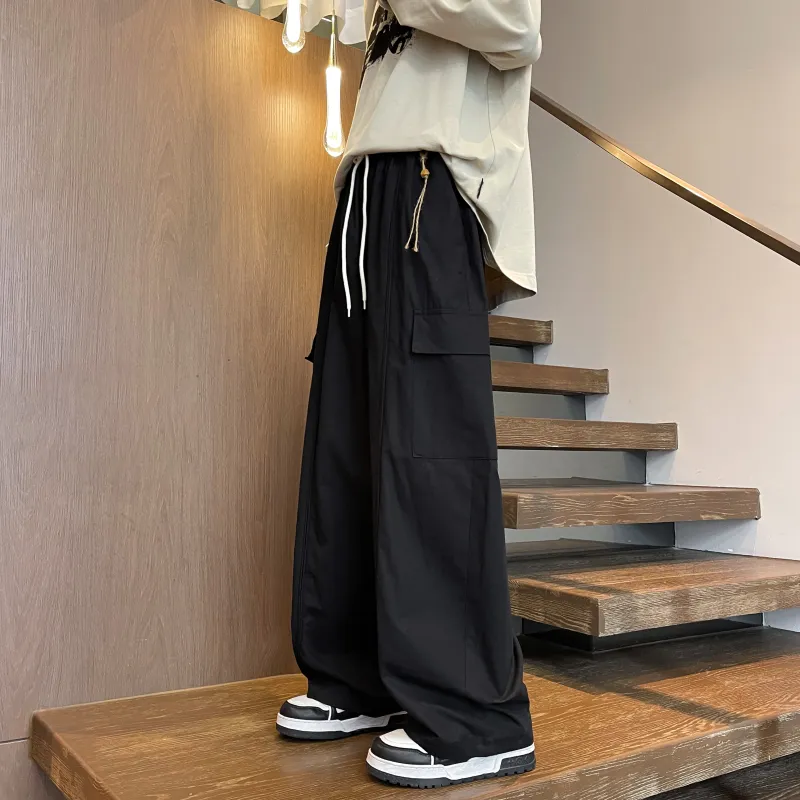 RASHOMONG Casual Pants Unisex-12