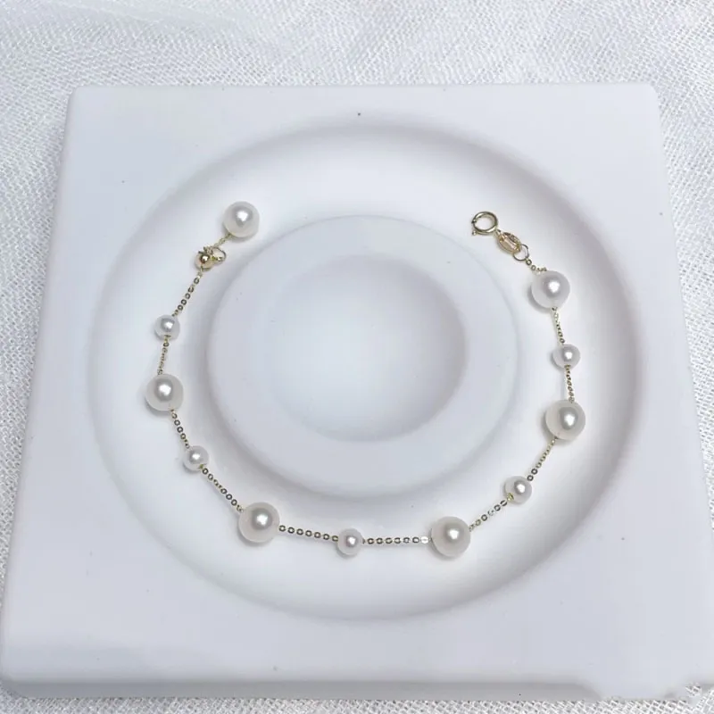 WORLD KNOWS Freshwater Pearl Bracelets Women's-2