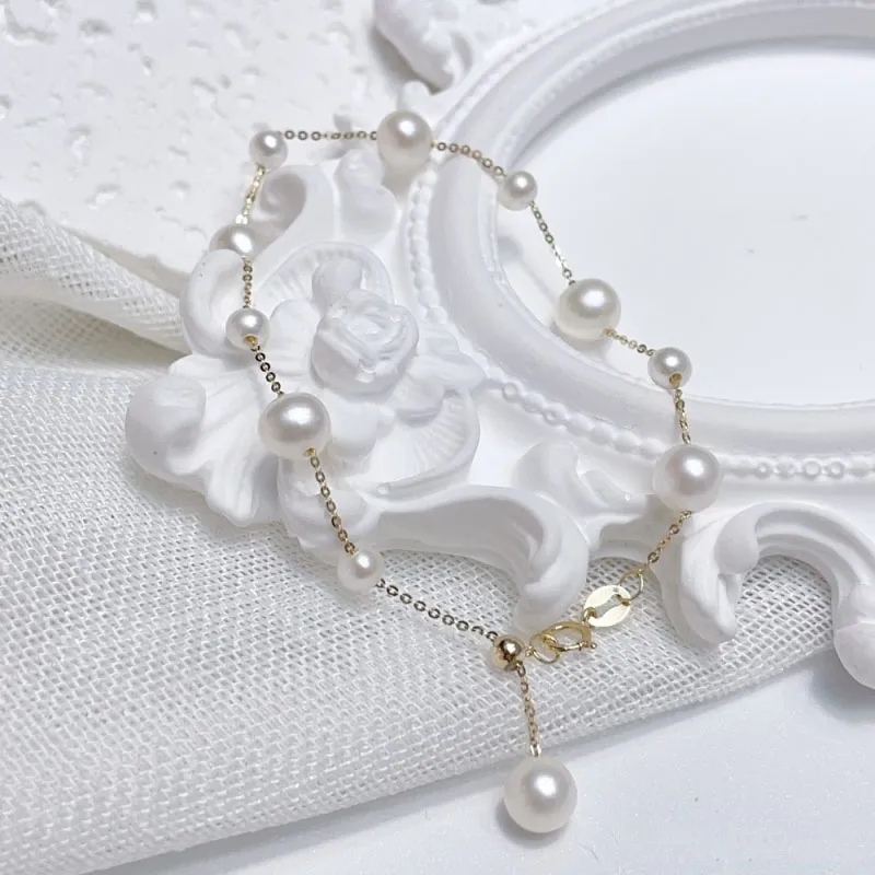 WORLD KNOWS Freshwater Pearl Bracelets Women's-1