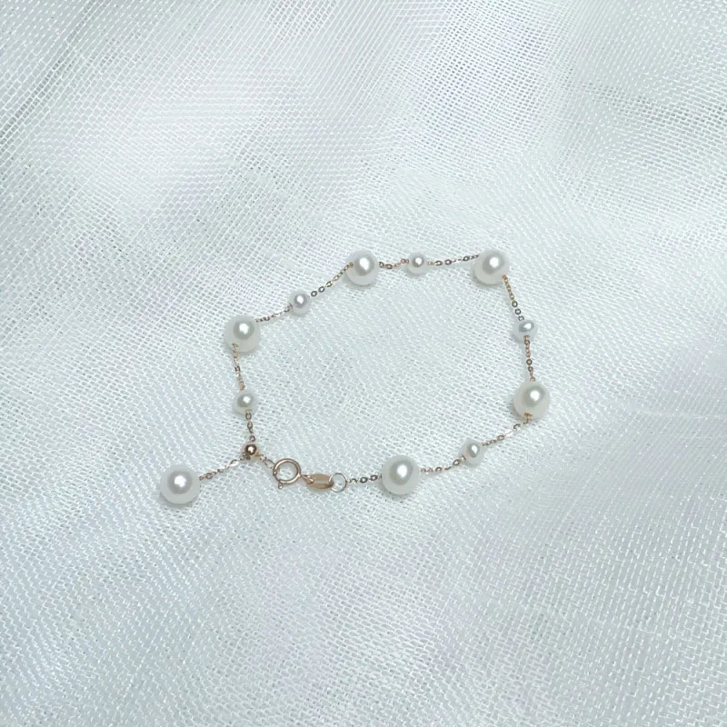 WORLD KNOWS Freshwater Pearl Bracelets Women's-8