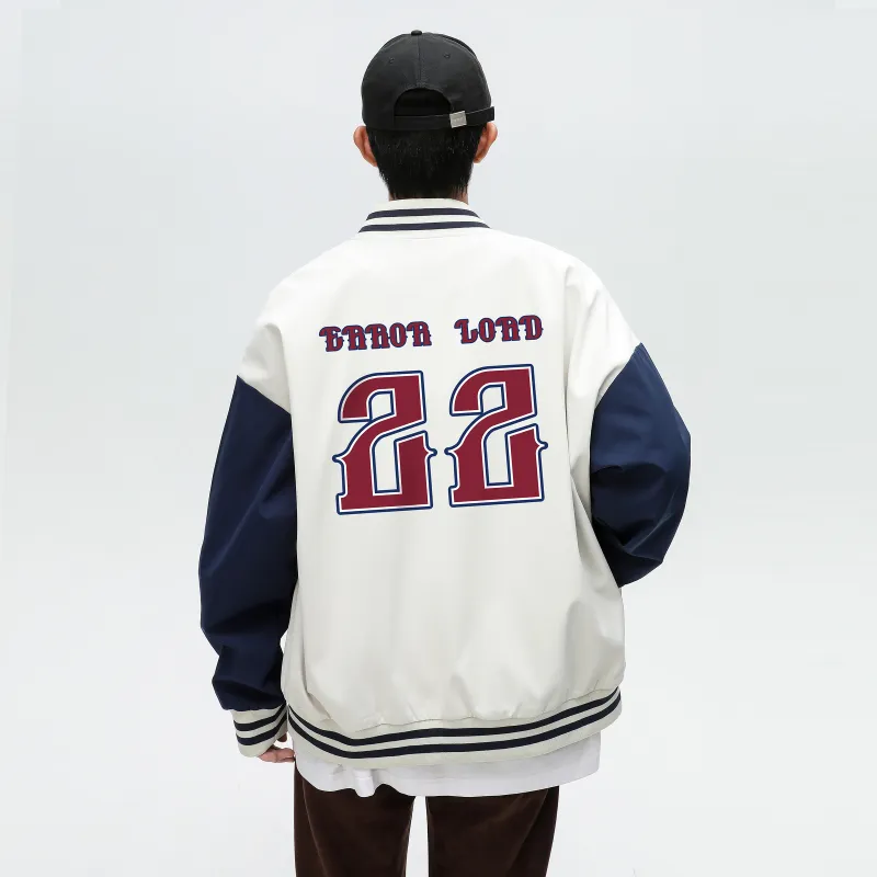 ERRORLOAD Baseball Jacket Unisex-3