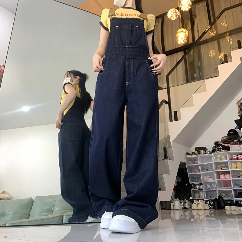BDGU Overalls Women's Blue-3