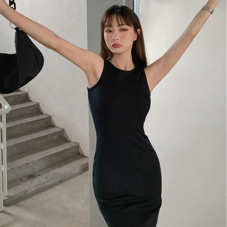BDGU Sleeveless Dress Women's Black-4