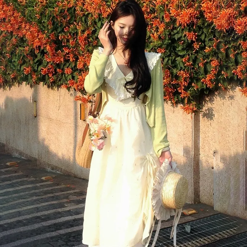 BDGU Sleeveless Dress Women's Yellow-4