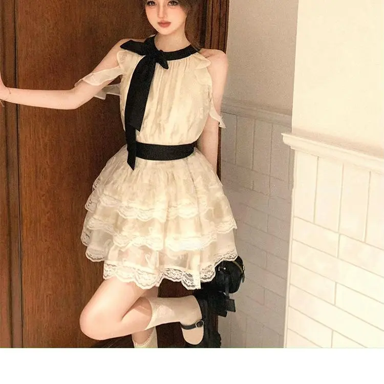 BDGU Sleeveless Dresses Women's Ecru-5