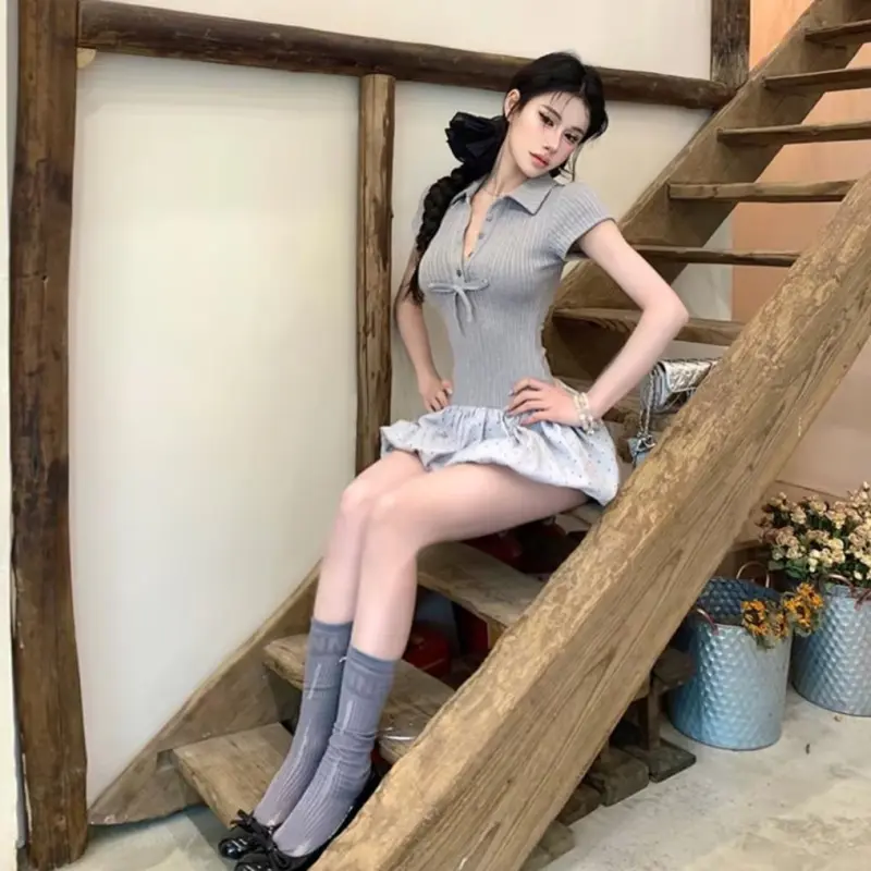 BDGU Short Sleeved Dress Women's-5