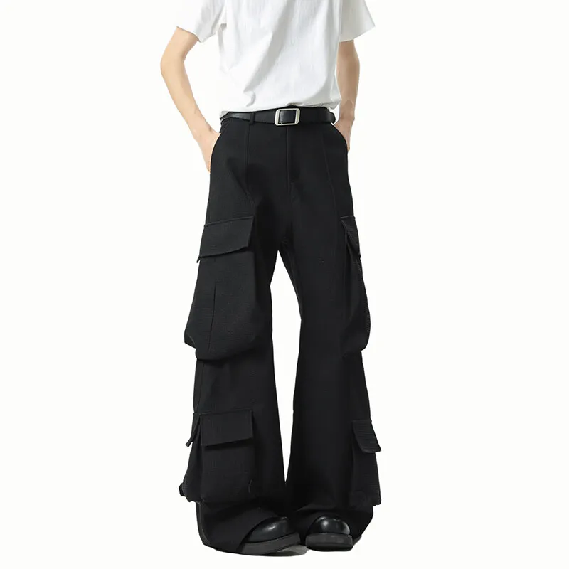 WELTER EXPERIMENT Cargo Pants Unisex Classic Black-5