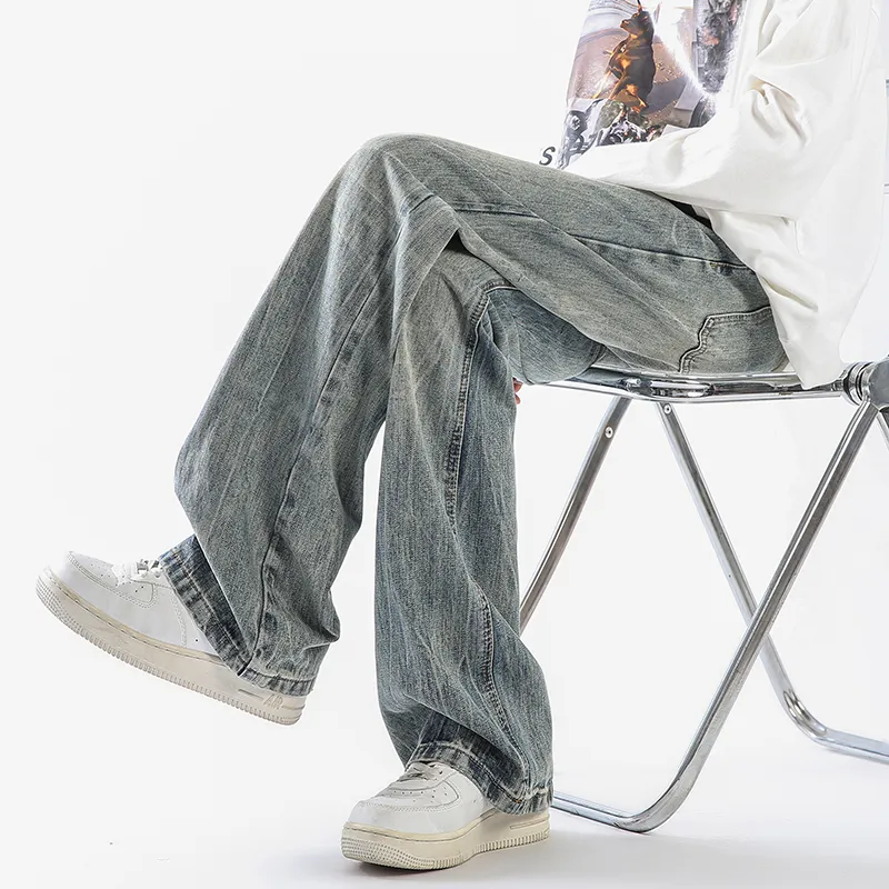 WELTER EXPERIMENT Jeans Unisex Blue-4