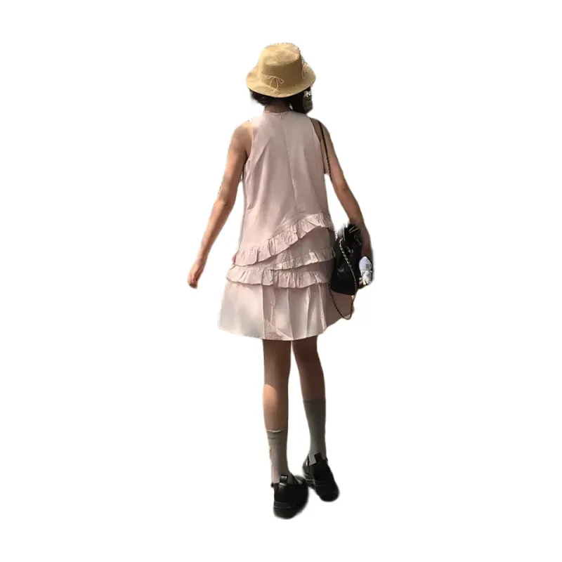 ARIADNAW STUDIO Sleeveless Dress Women's Pink-1
