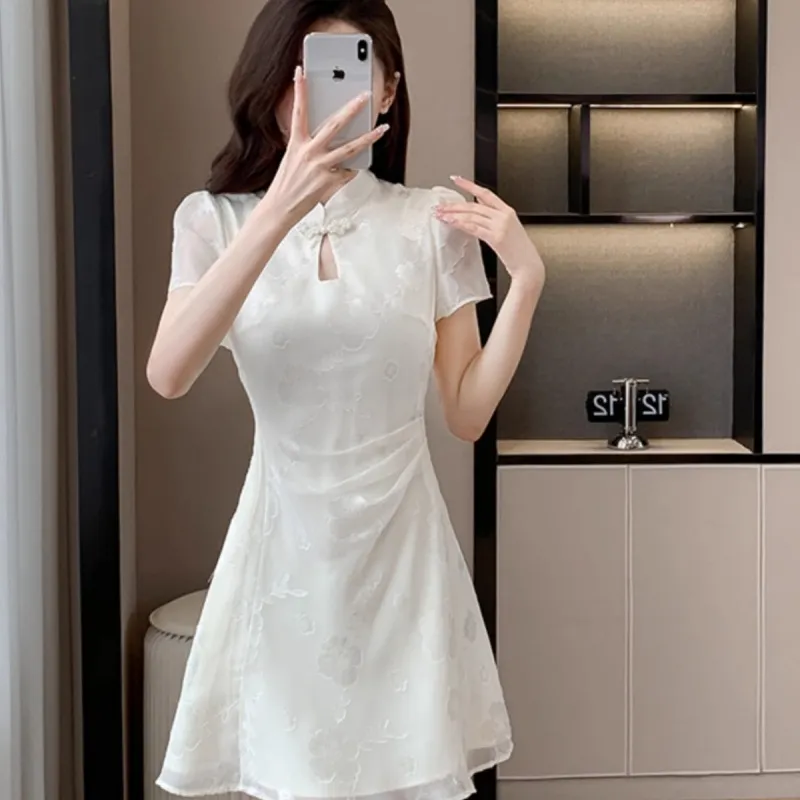 ARIADNAW STUDIO Short Sleeved Dress Women's-4