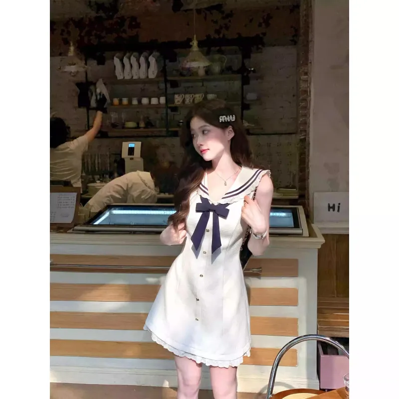 ARIADNAW STUDIO Sleeveless Dress Women's White-2