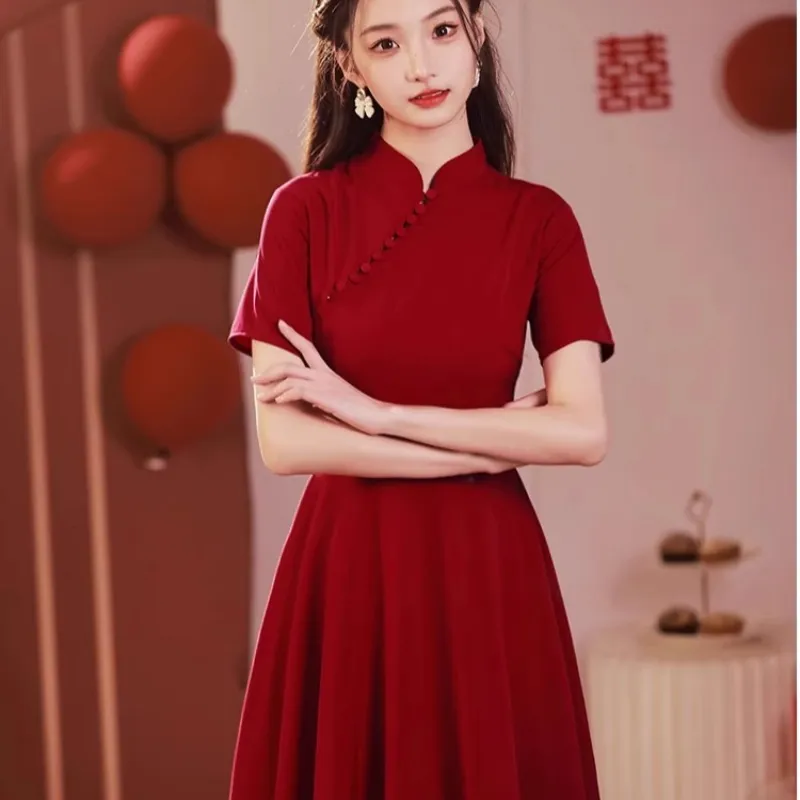 ARIADNAW STUDIO Short Sleeved Dress Women's-5