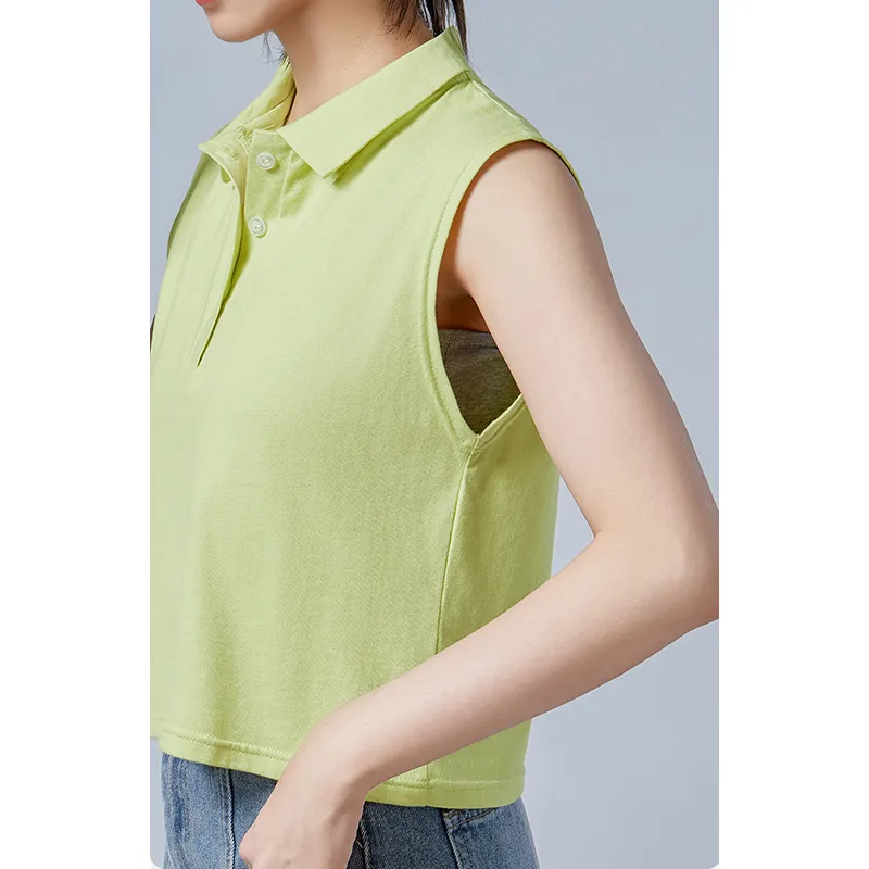 Aimilian Polo Shirt Women's Lemon-2
